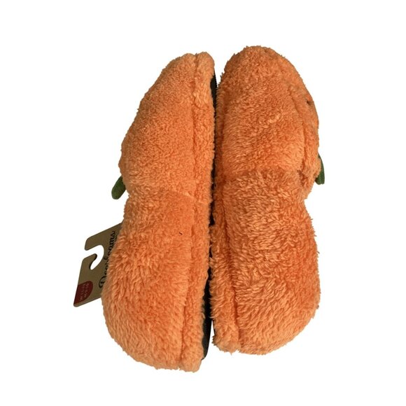 Dearfoams Pumpkin Jack-O-Lantern unisex size  W11-12  M9-10  Slippers  NWT - Picture 7 of 9